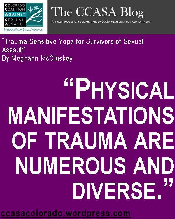 Trauma-sensitive yoga for survivors of sexual assault