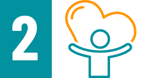 communitree-individual-sponsor icon of person with a heart above their head