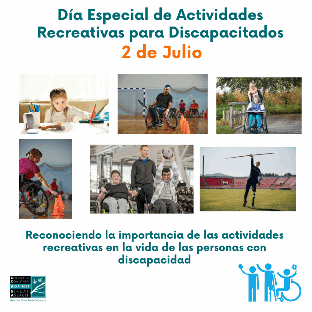 Metas Recreativas Sabias Julio 2025 - Colorado Coalition Against Sexual Assault